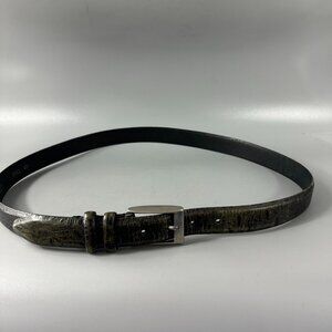 Tulliani Italian Calfskin Leather Belt, Size 40